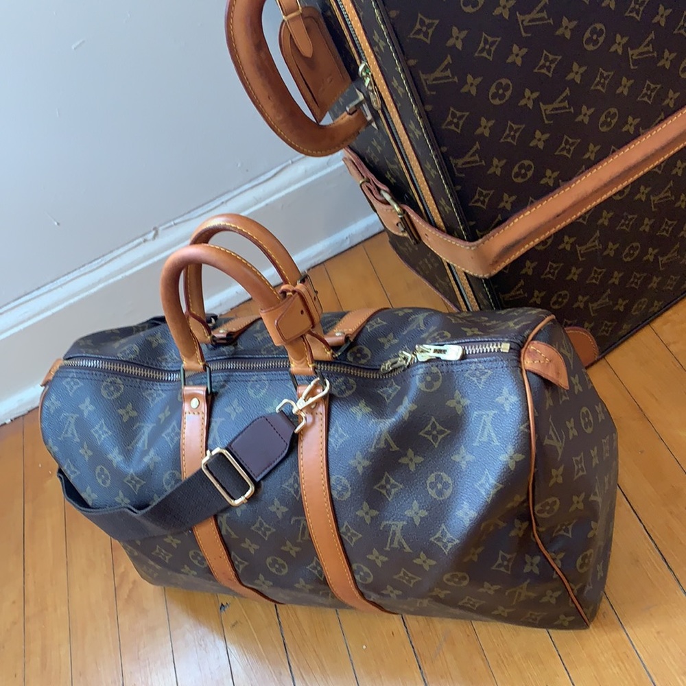 Louis Vuitton Boston keepall 45 Travel Bag.